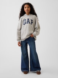 Kids VintageSoft Oversized Logo Hoodie