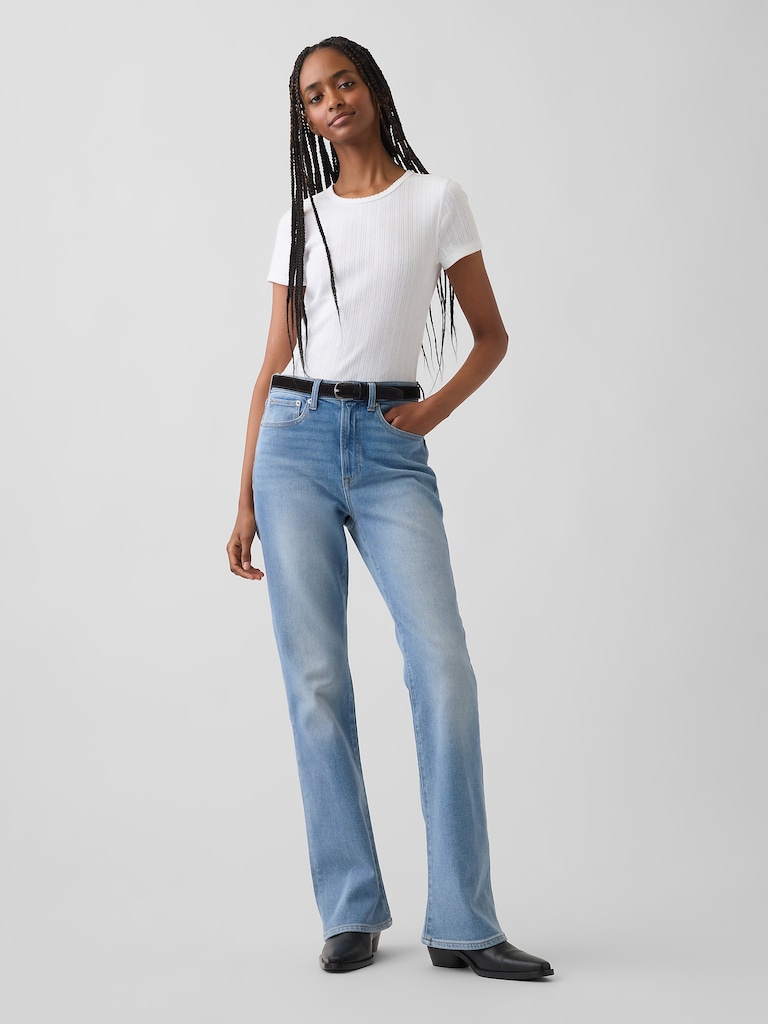 High Rise Boot Jeans