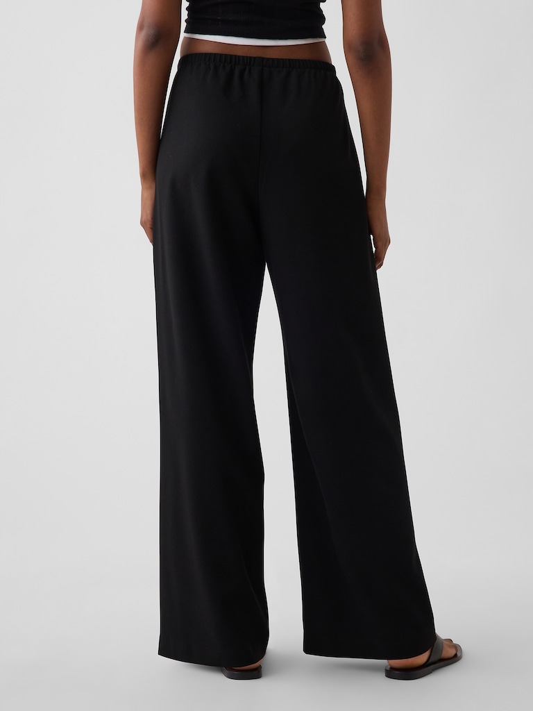 Easy Wide-Leg Pants