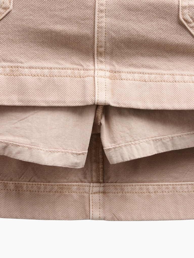 High Rise Mini Utility Skort