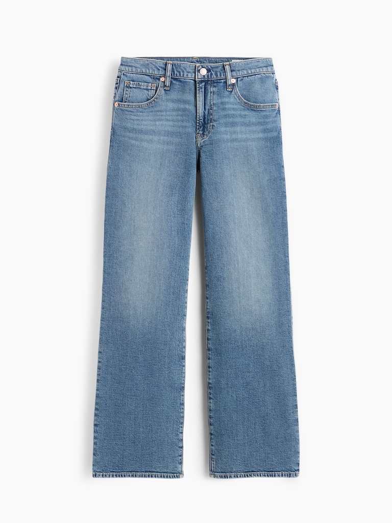 Low Rise Baggy Flare Jeans