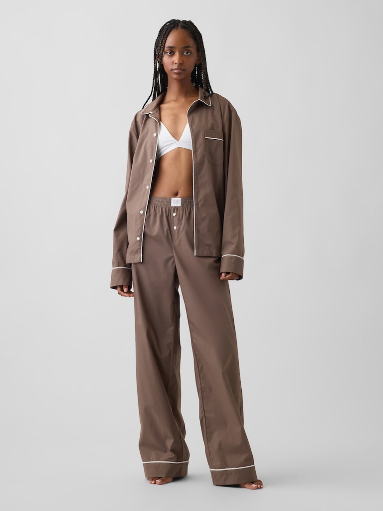 Poplin PJ Pants