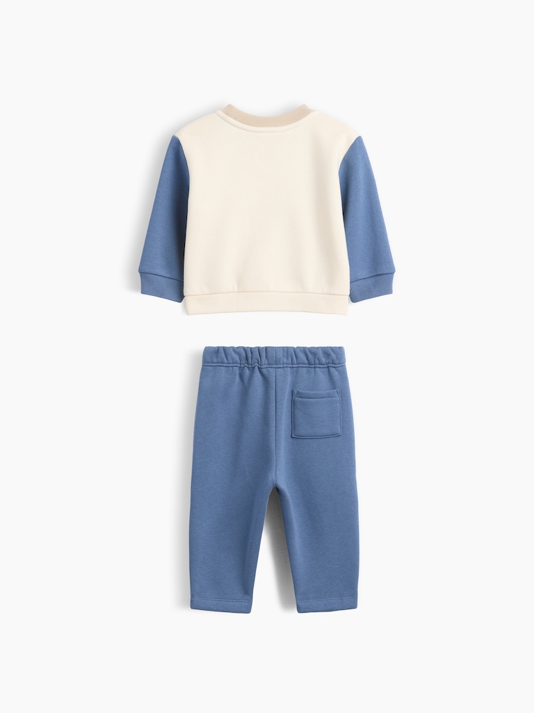 Baby VintageSoft Colorblock Sweat Set