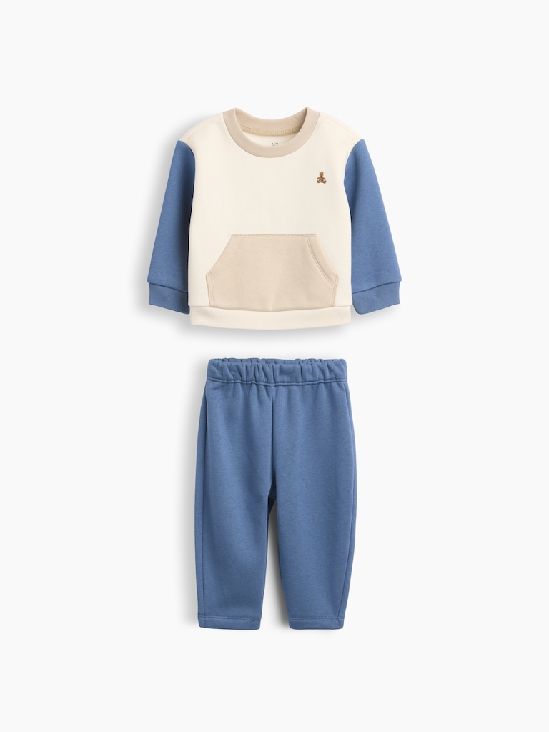 Baby VintageSoft Colorblock Sweat Set