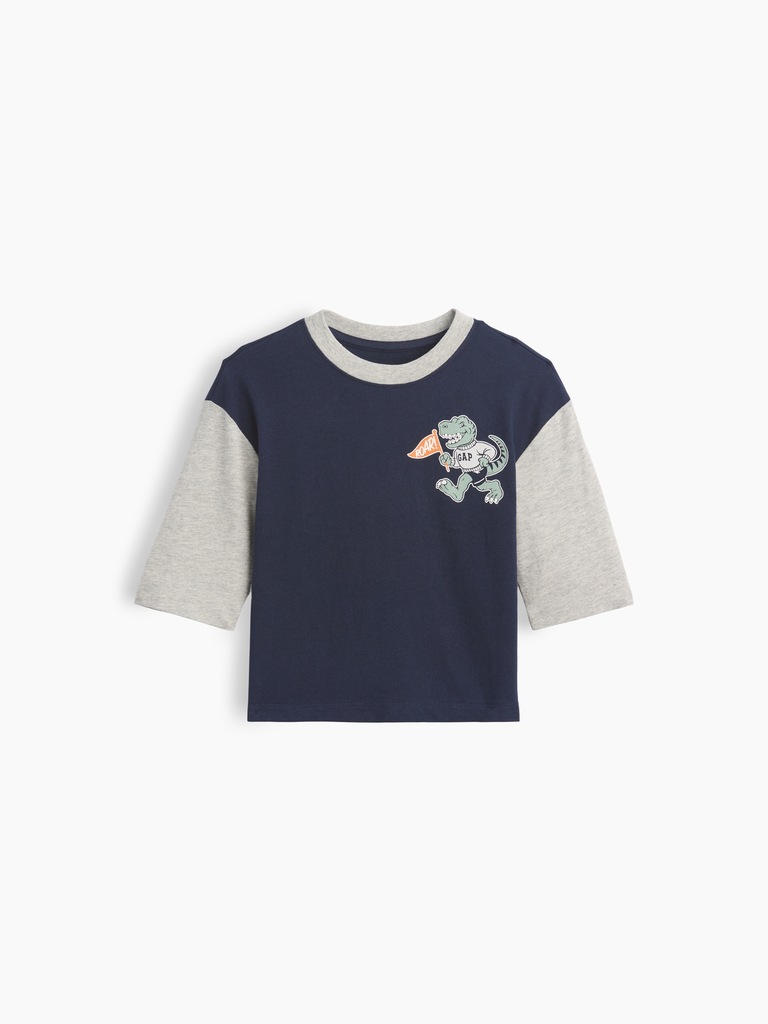 Baby & Toddler Colorblock Graphic T-Shirt