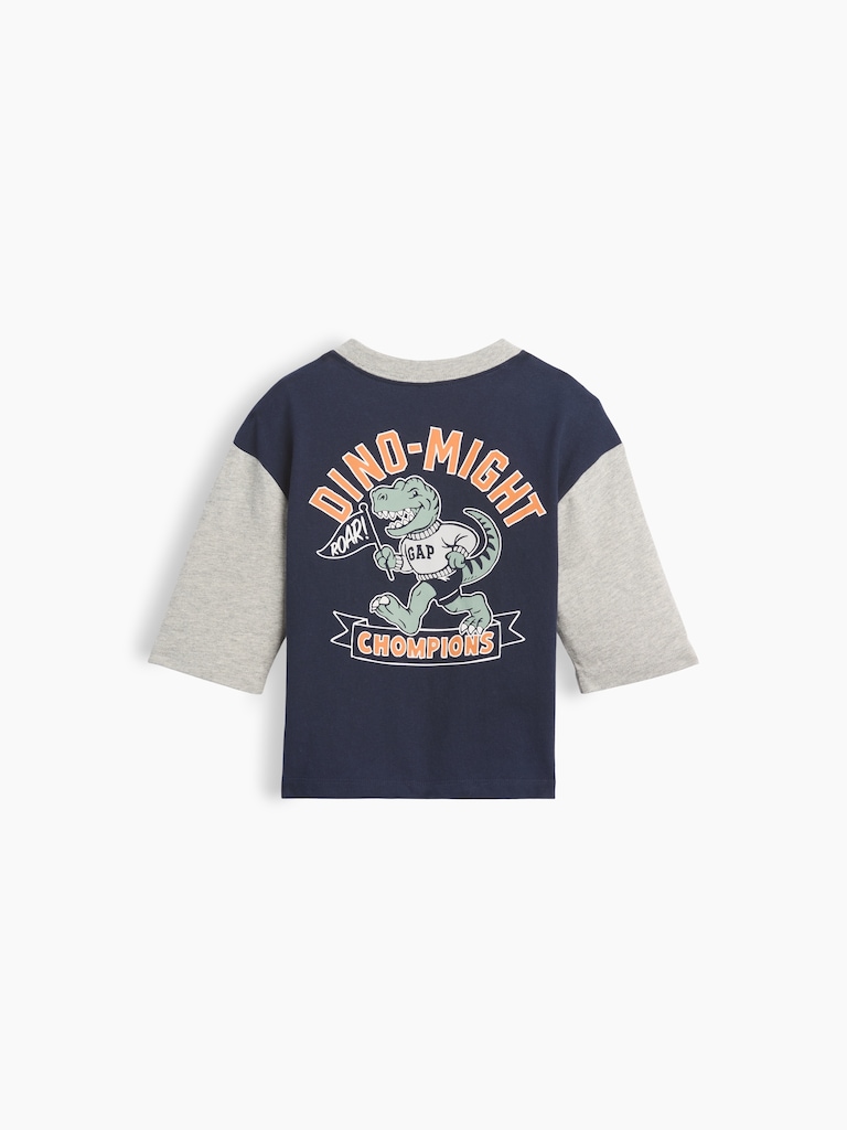 Baby & Toddler Colorblock Graphic T-Shirt