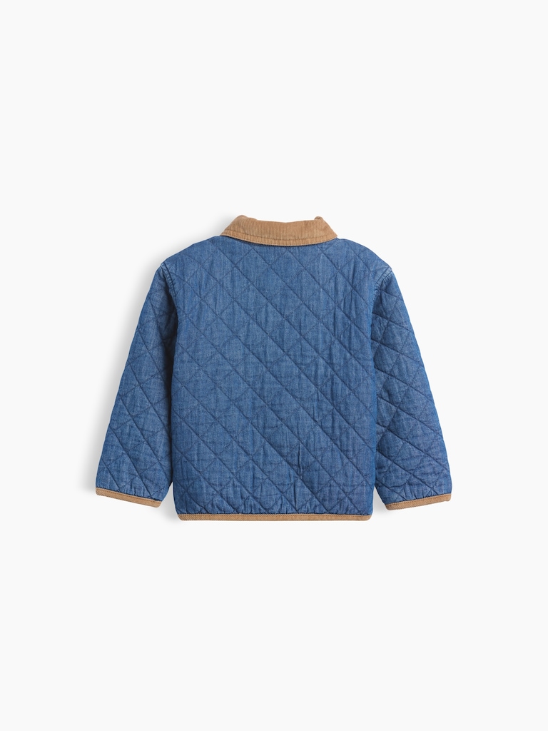 Baby & Toddler Quilted Denim Jacket