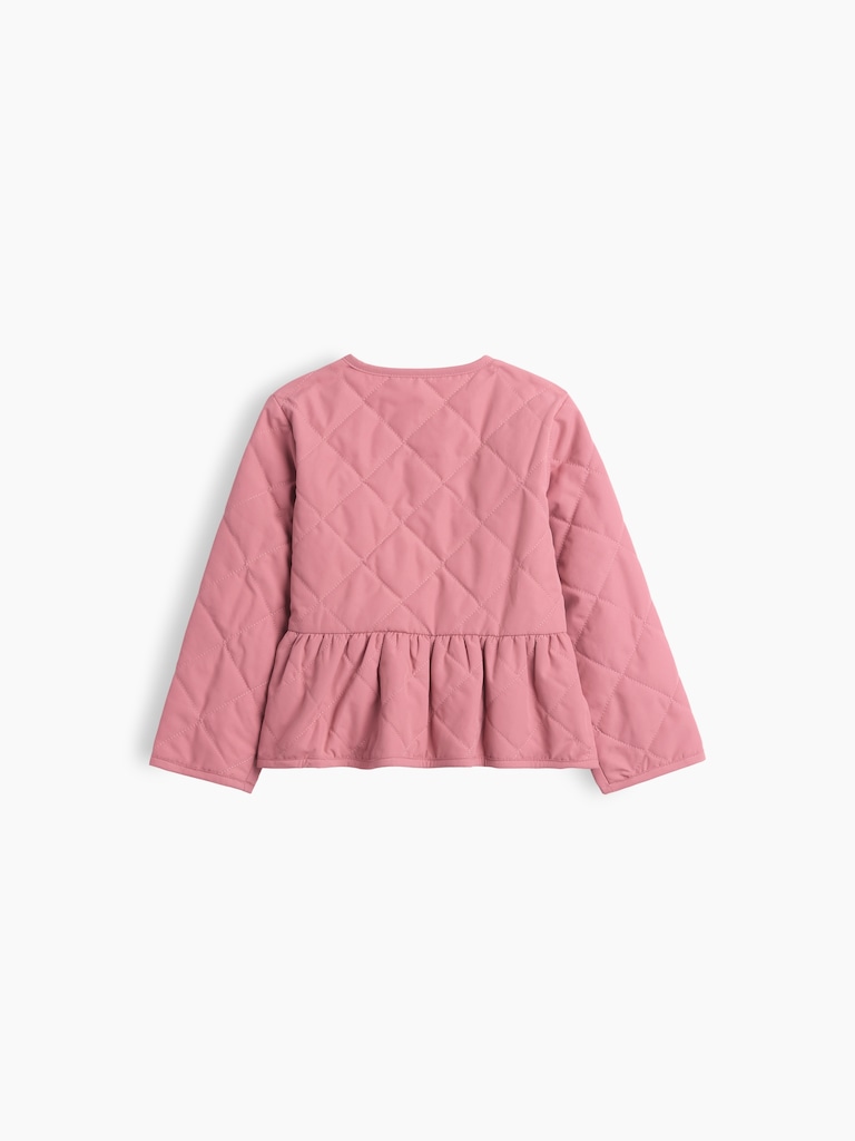 Baby & Toddler Quilted Peplum Jacket
