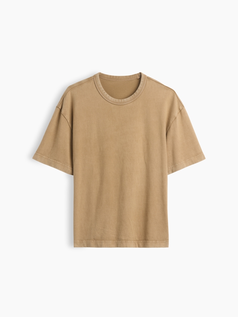 Adult Heavyweight Crop T-Shirt