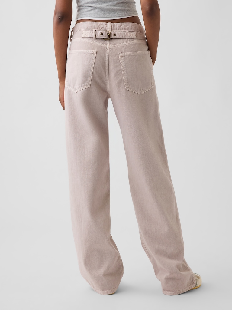 Low Rise '90s Loose Double-Knee Carpenter Pants