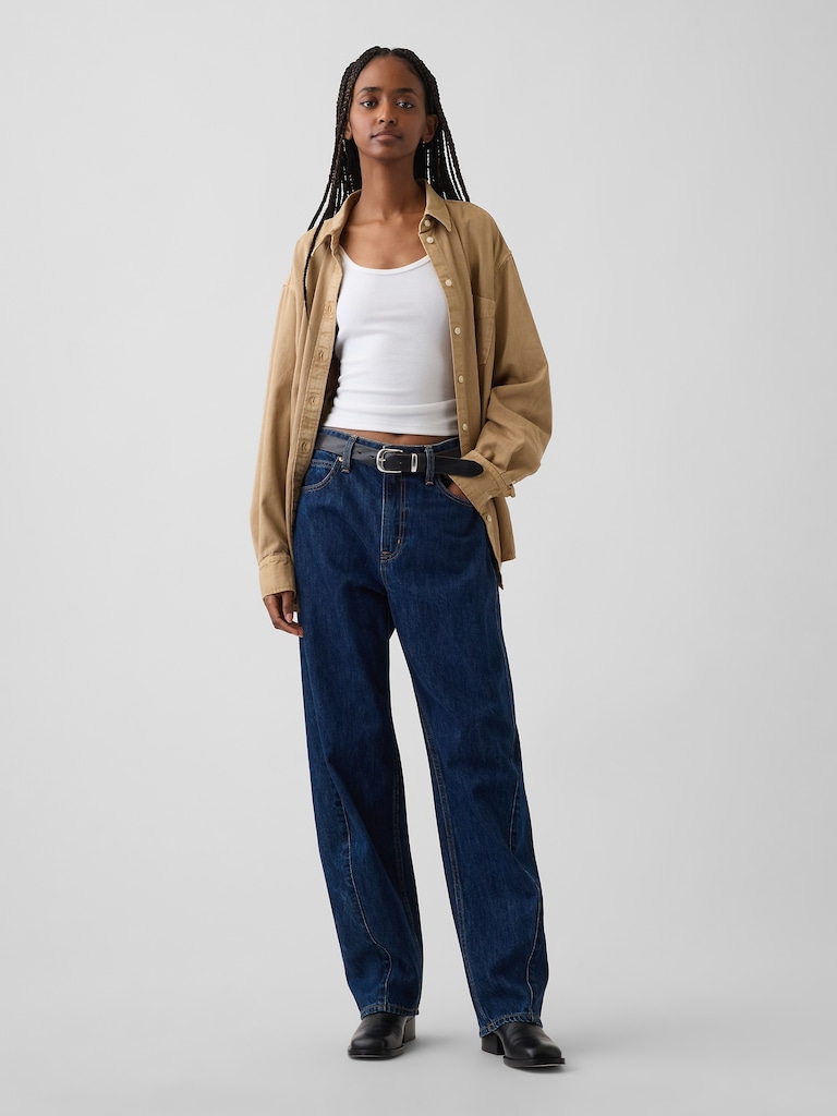 Denim Big Shirt