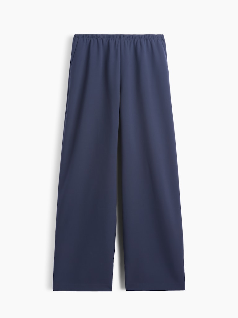 Easy Wide-Leg Pants