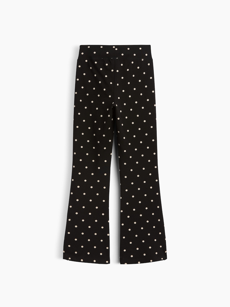 Kids Stretch Jersey Flare Leggings