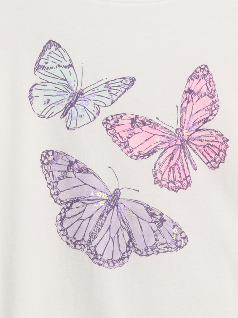 Kids Oversized Graphic T-Shirt