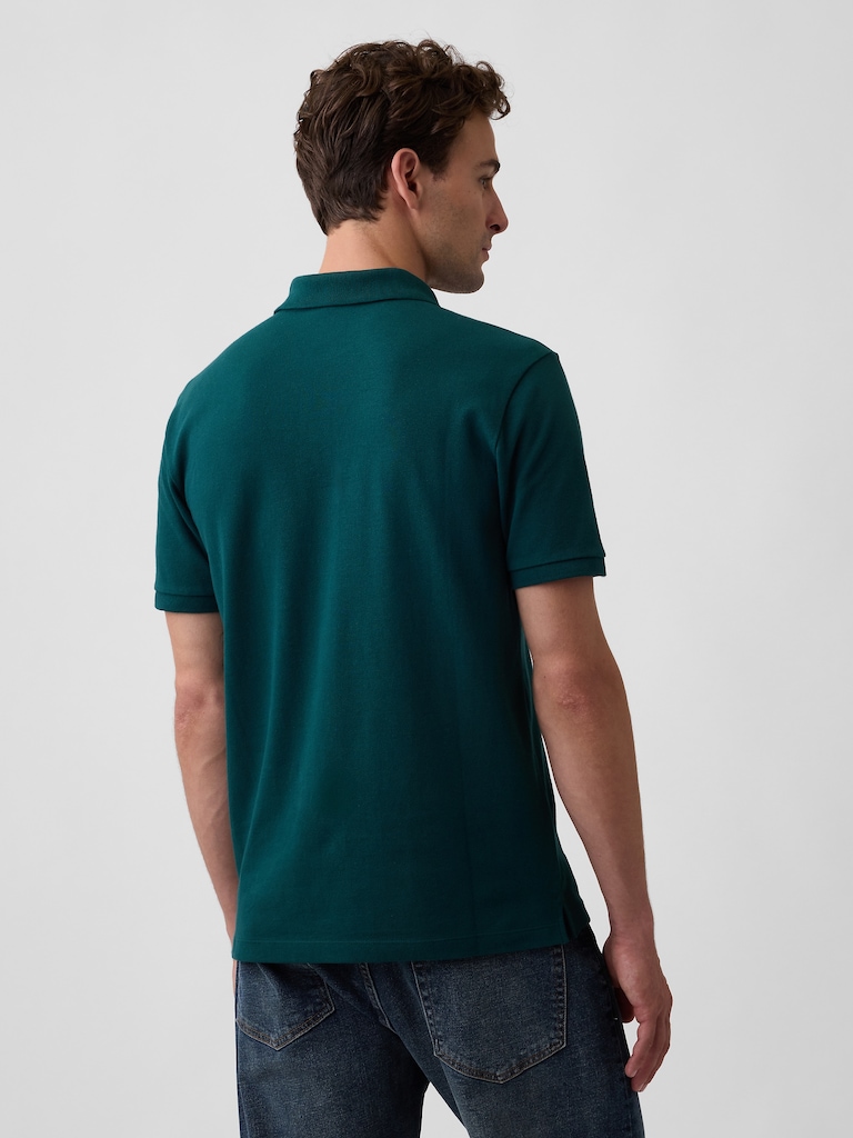 Stretch Pique Polo Shirt