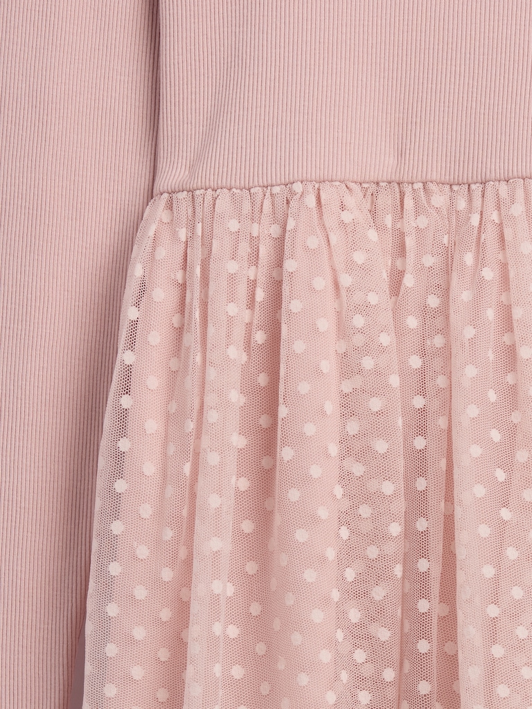 Kids Ribbed Dress