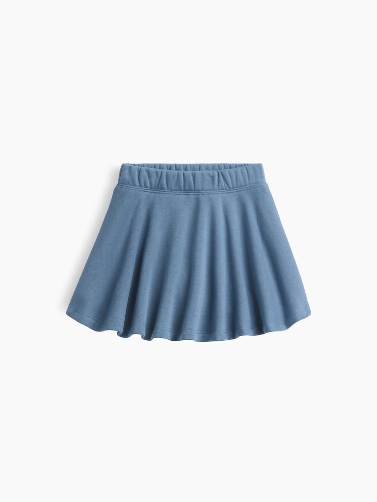 Jupe-short en coton ouaté VintageDoux pour Bébé et Toute-petite