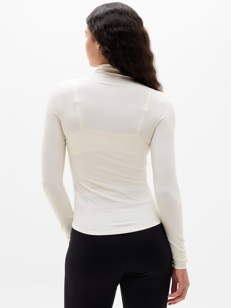 BodyMove Mock Neck Top