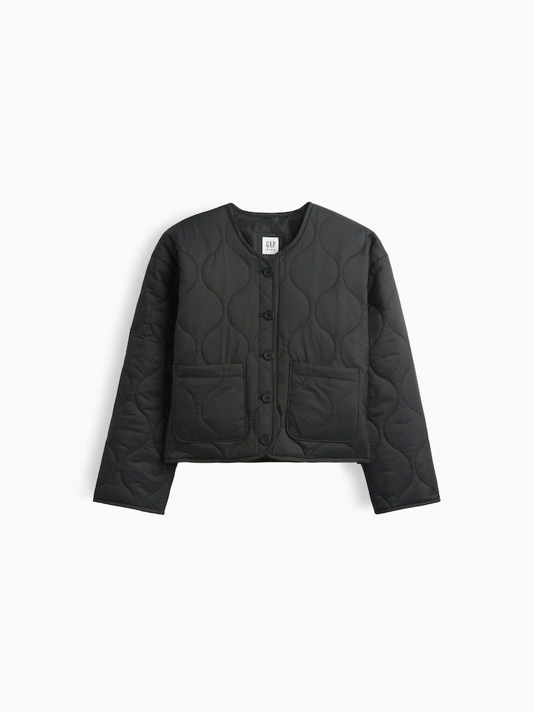 Kids Recycled Lightweight Quilted Jacket