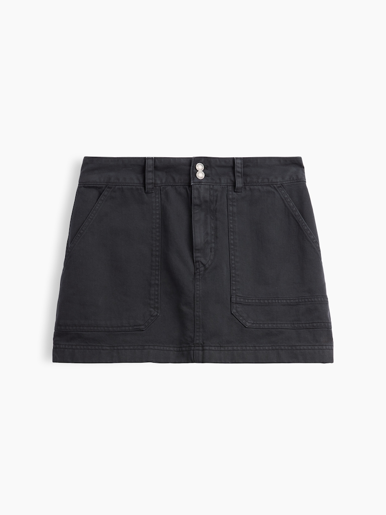 High Rise Mini Utility Skort