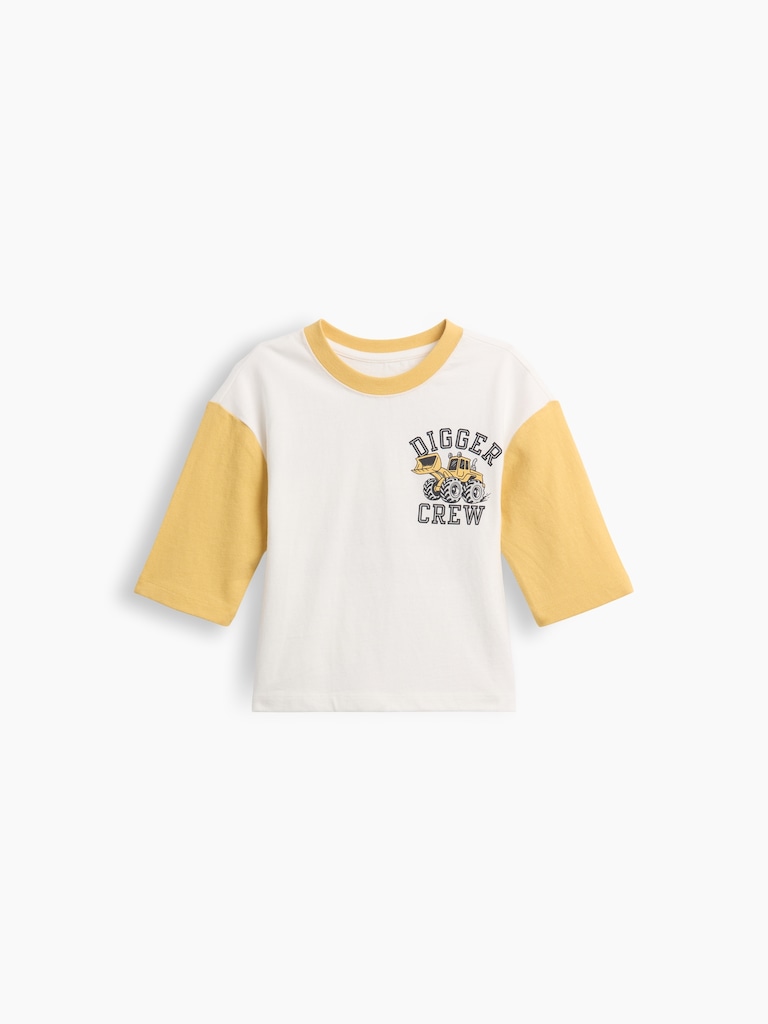 Baby & Toddler Colorblock Graphic T-Shirt