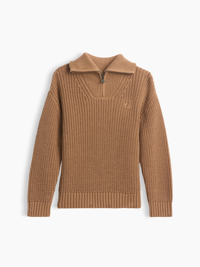 Baby & Toddler Quarter-Zip Sweater