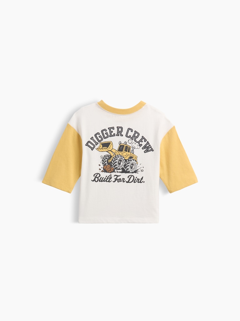 Baby & Toddler Colorblock Graphic T-Shirt