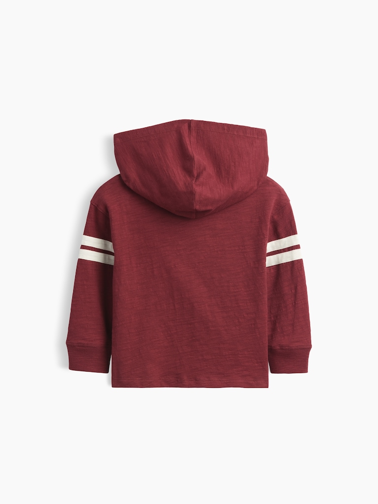 Baby & Toddler Organic Cotton Hooded T-Shirt