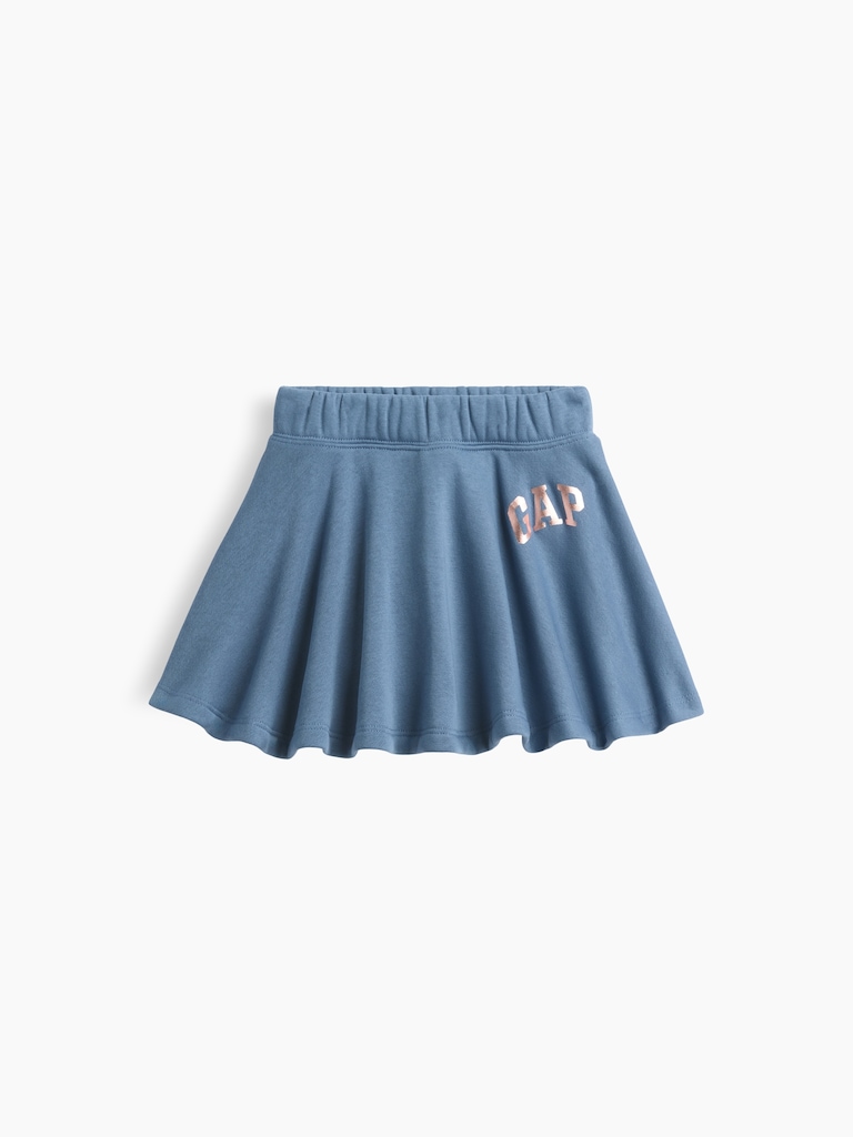 Jupe-short en coton ouaté VintageDoux pour Bébé et Toute-petite
