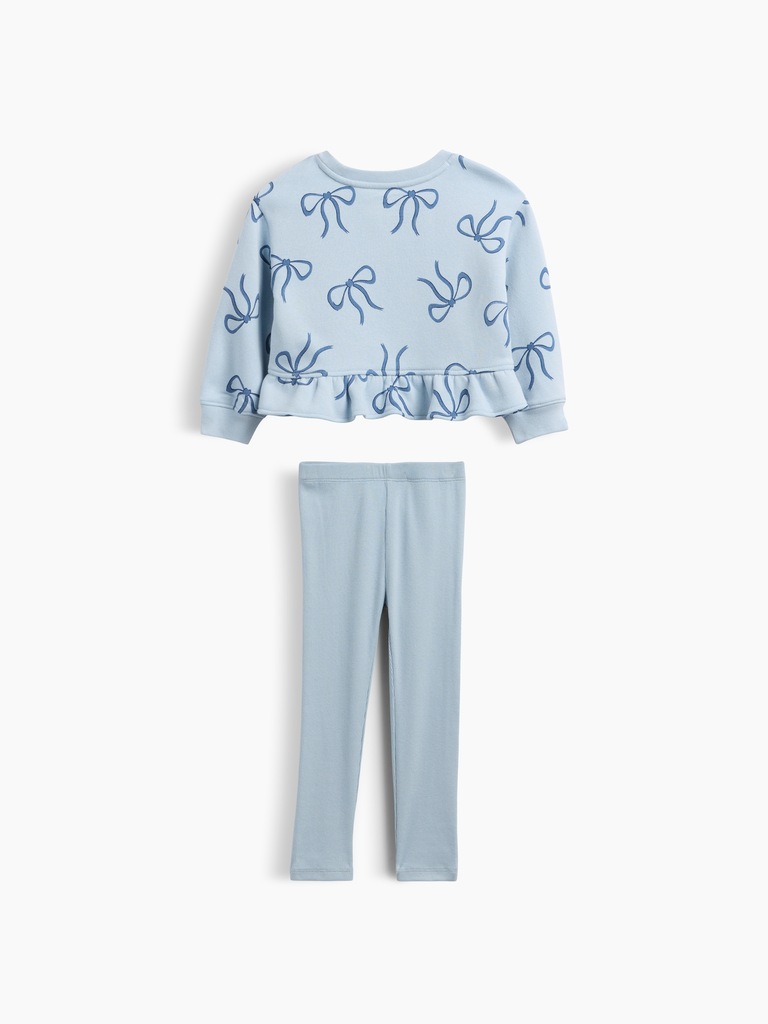 Baby & Toddler Peplum Sweatshirt & Leggings Set
