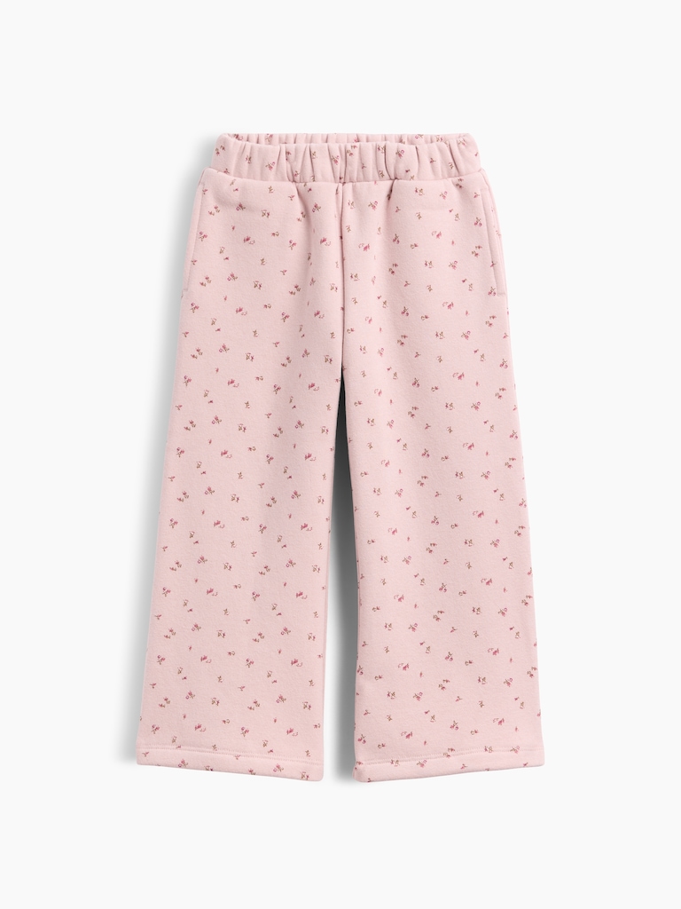 Baby & Toddler VintageSoft Print Wide-Leg Sweatpants