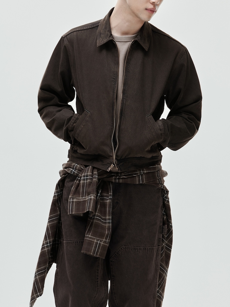 Denim Boxy Workwear Jacket