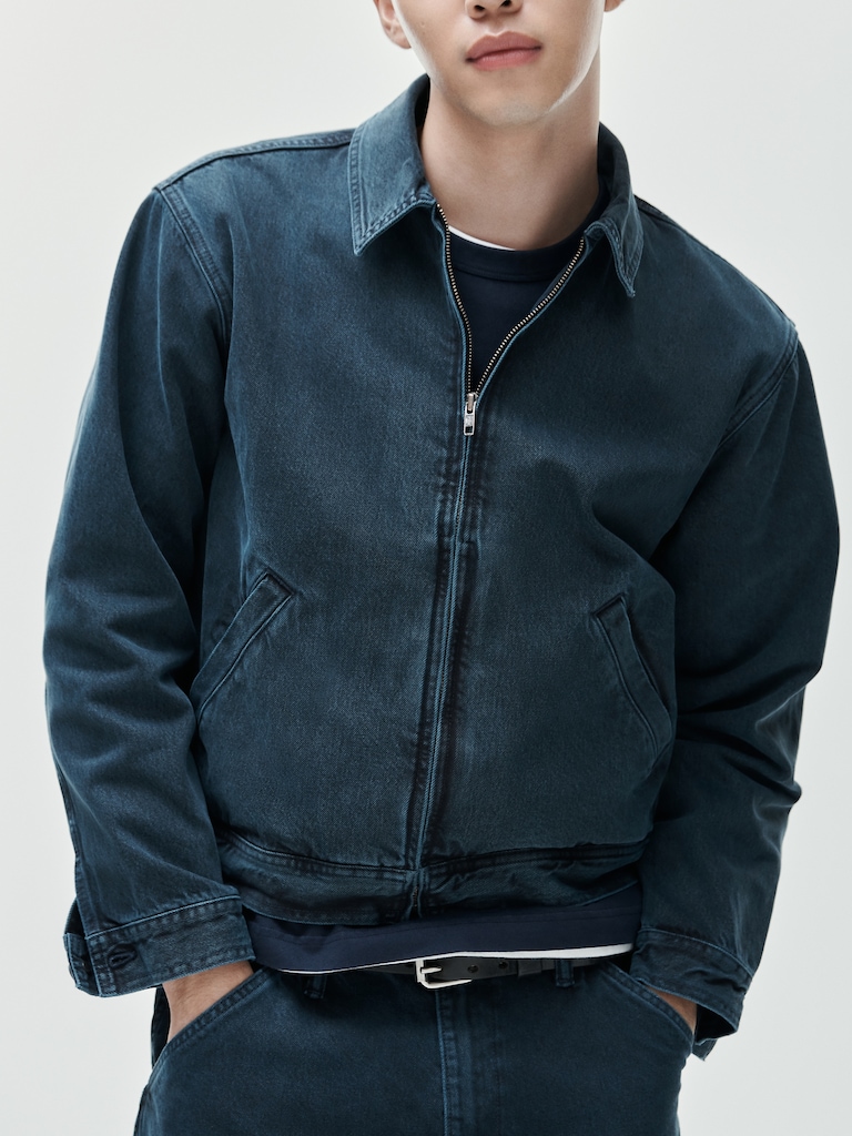 Denim Boxy Workwear Jacket