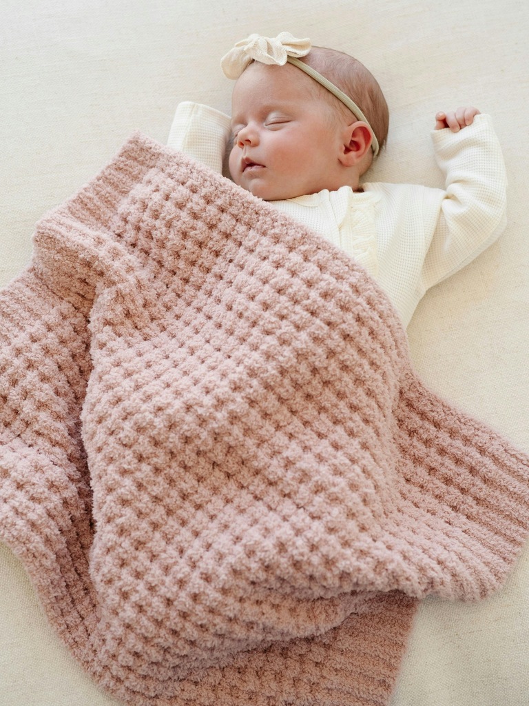 Saranoni Waffle Knit Mini Blanket