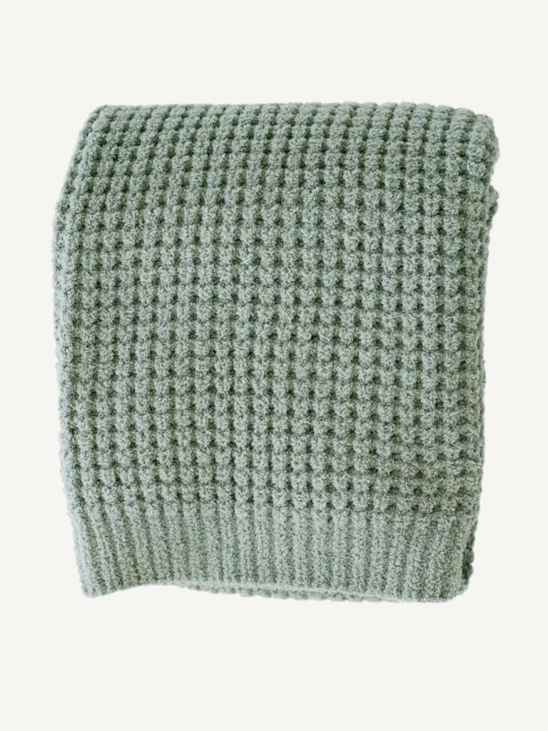 Saranoni Waffle Knit Mini Blanket
