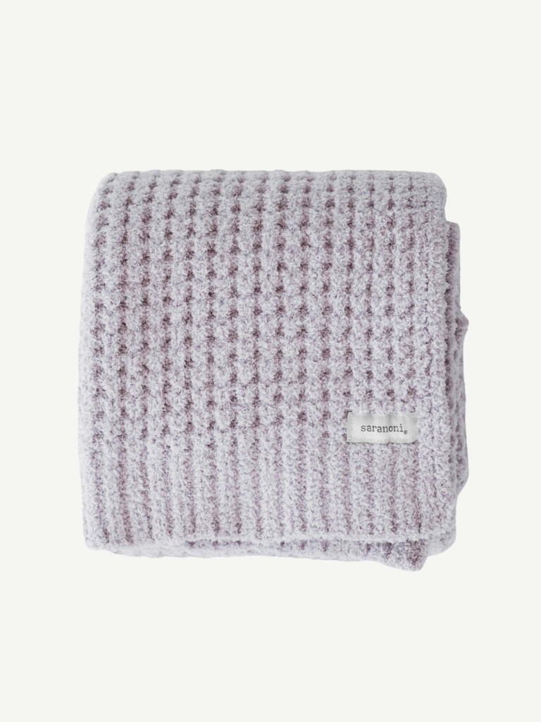 Saranoni Waffle Knit Mini Blanket