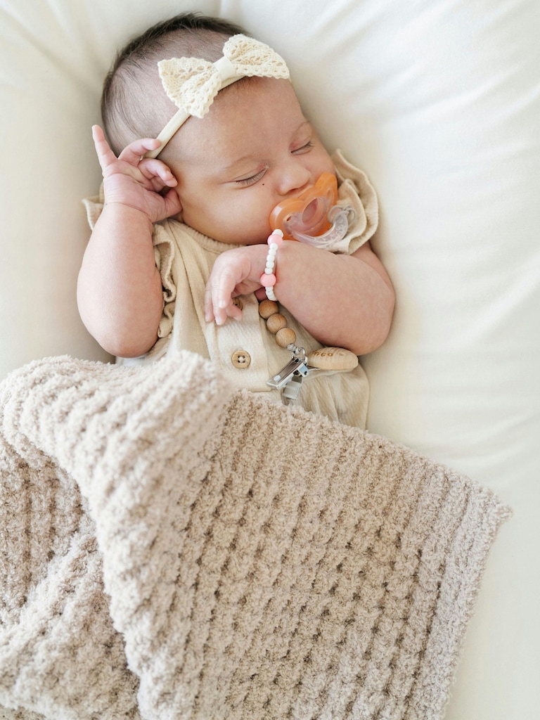 Saranoni Waffle Knit Mini Blanket