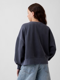 Kids VintageSoft Oversized Split-Hem Sweatshirt