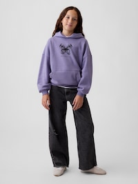 Kids VintageSoft Oversized Logo Hoodie
