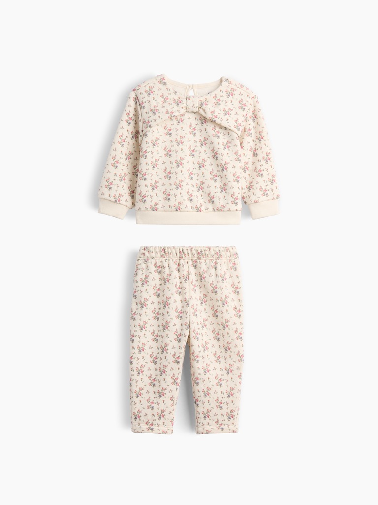 Baby & Toddler VintageSoft Bow Sweat Set
