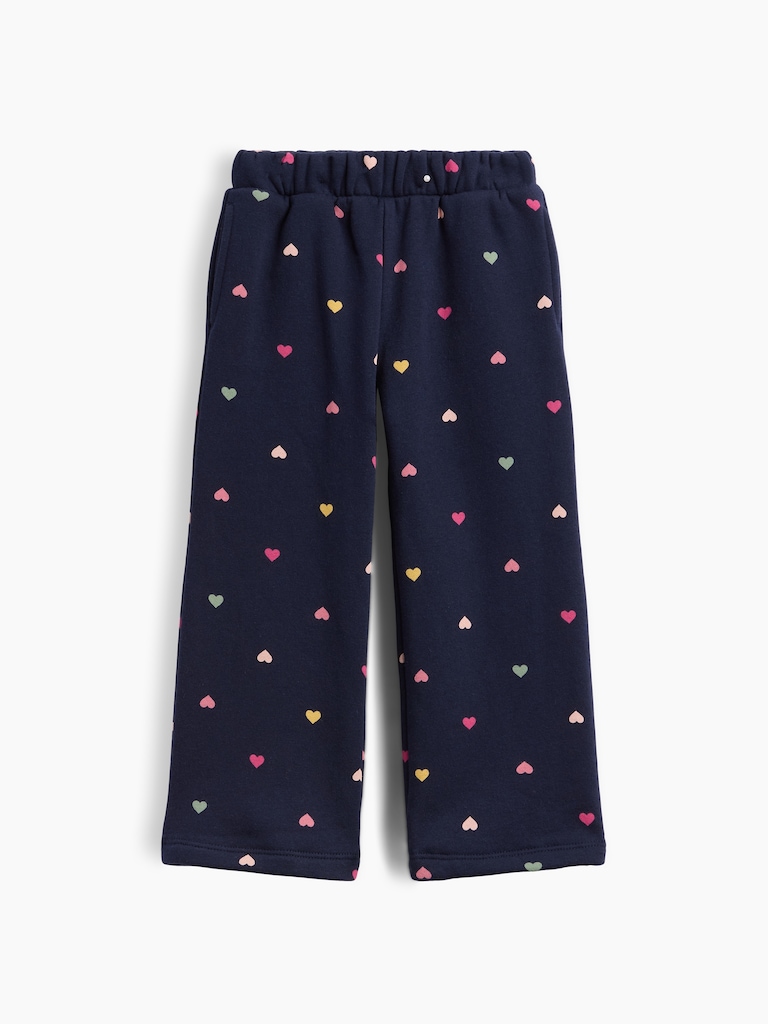 Baby & Toddler VintageSoft Print Wide-Leg Sweatpants