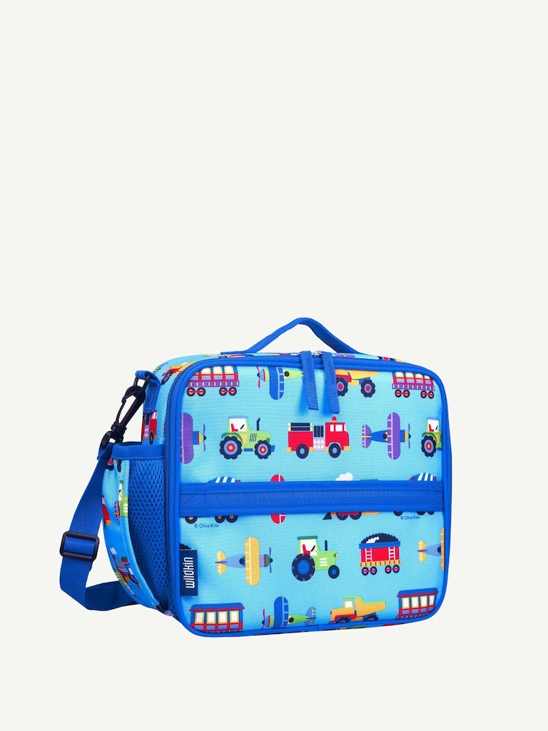 Wildkin Trains Planes and Trucks ECO Lunch Box