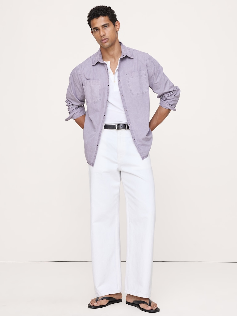 Archive Reissue Relaxed-Fit Cotton Poplin Shirt
