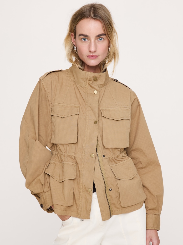 Blouson d’aviateur en coton indéchirable