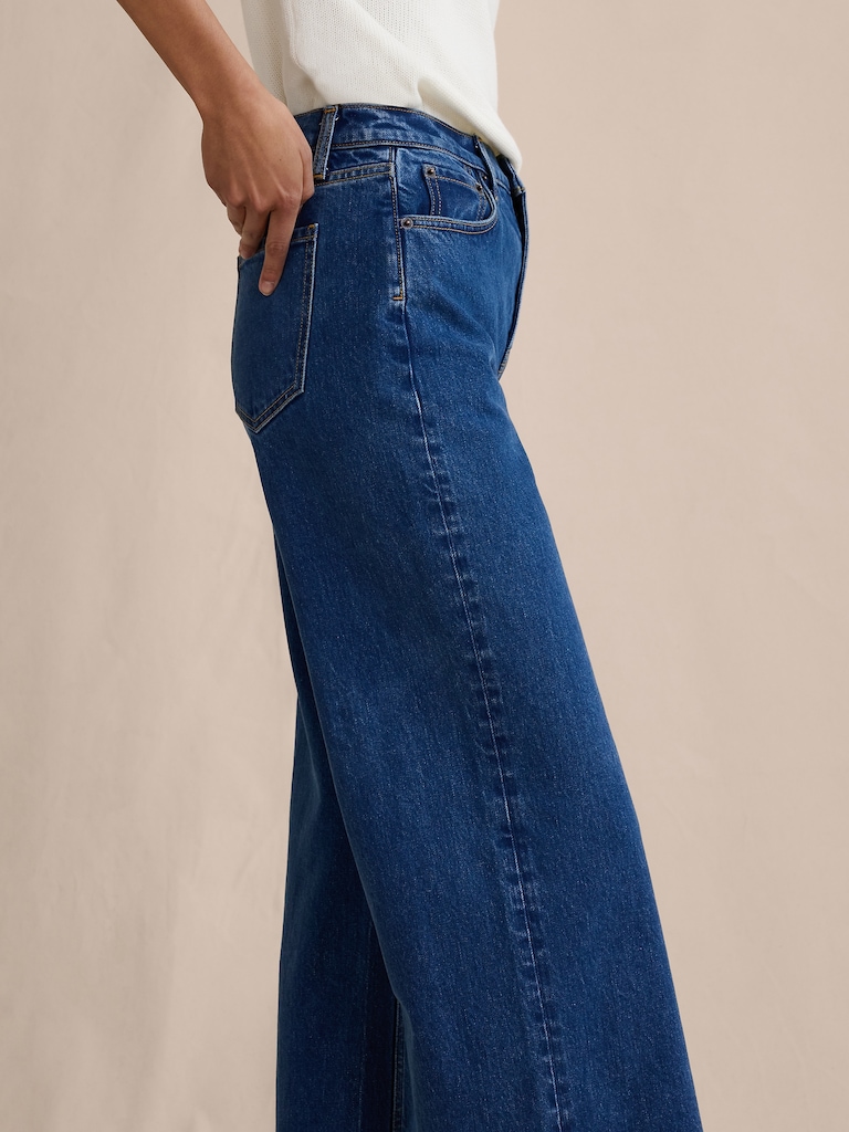 The Icon Classic Wide-Leg Jean