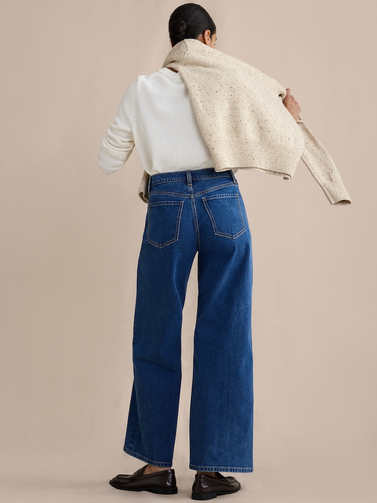 The Icon Classic Wide-Leg Jean