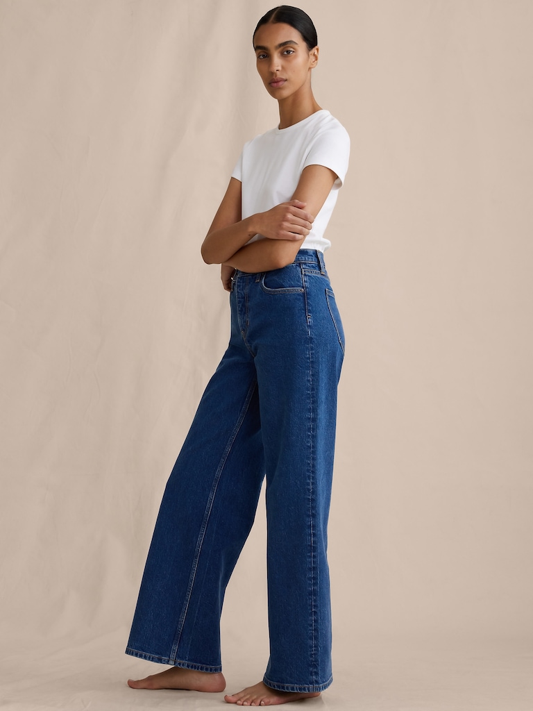 The Icon Classic Wide-Leg Jean