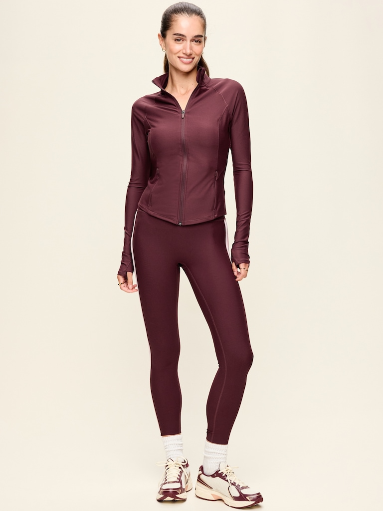 High-Waisted PowerSoft Boundless 7/8 Pocket Leggings – No Front Seam