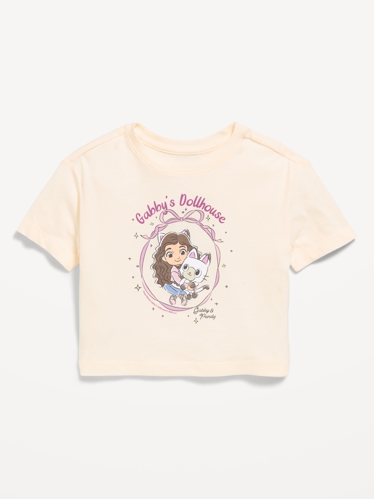 Gabby's Dollhouse™ Boxy Graphic T-Shirt for Toddler Girls