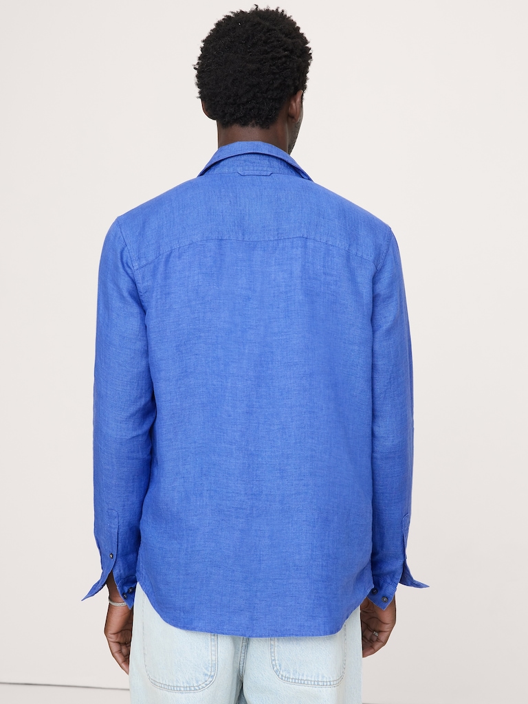 Standard-Fit Linen Shirt